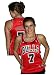Chicago Bulls Ben Gordon Womens Glitter Fashion Jersey, Size= Medium