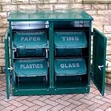Outdoor Steel Recycling Cabinets