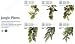 Exo-Terra Silk Abutilon Jungle Plant, Medium Color:Green