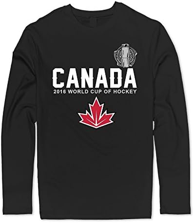 Canada Team 2016 World Cup Of Hockey Pride Men T-Shirt Black