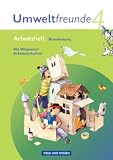 Produkt-Bild: Umweltfreunde - Brandenburg - Aktuelle Ausgabe: 4. Schuljahr - Arbeitsheft mit Wegweiser Arbeitstechniken