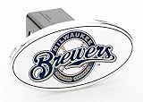 TM Machine 16016 Milwaukee Brewers Hitch Cover 2