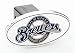 TM Machine 16016 Milwaukee Brewers Hitch Cover 2 Receiver