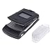 Leather Wrapped Thin Shell Black - Motorola Razr V3, V3c, V3i
