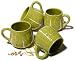 Pinzon Cabbage Mug, Set of 4
