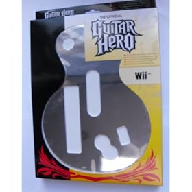 Guitar Hero Les Paul Controller Faceplate Mirror Wii
