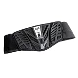 Fox YOUTH Blackbelt Kidney Belt, 08, Black/White