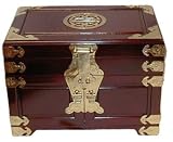 Rosewood jewelry box / chest - large