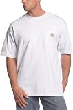 Carhartt Men's Workwear Pocket T-Shirt,  Ash,  Large Regular