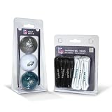 NFL Philadelphia Eagles 3 Pack Golf Balls (50 Pack Team Tees)