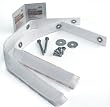 Quakehold! 4164 18-Inch Furniture Strap Kit, White