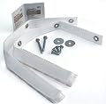 Quakehold! 4164 18-Inch Furniture Strap Kit, White