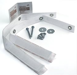 Quakehold! 4164 Furniture Strap Kit, White