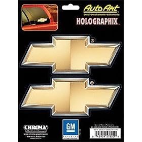 Chevy Bowties Holographic Decal