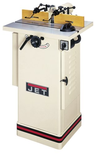 JET 708320 JWS-22CS 1/2-Inch and 3/4-Inch Interchangeable Spindle 1-1/2 Horsepower Shaper, 115/230-Volt 1 Phase