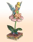 JIM SHORE~Disney TINKERBELL ON FLOWER Sitting Pretty