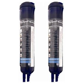 Whirlpool 4396710P PUR Side By Side Refrigerator Push Button Cyst Reducing Water Filter, 2-Pack