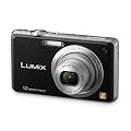 Panasonic LUMIX DMC-FS10EG-K Digitalkamera (12 Megapixel, 5-fach opt. Zoom, 6,86 cm Display, Bildstabilisator) schwarz
