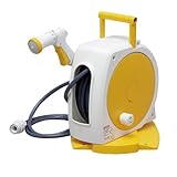 アイリスオーヤマ ホース ホースリール スウィング スリム 10M イエロー SHR-10AGFS