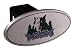 TM Machine 70221 Minnesota Timberwolves Billet Aluminum Hitch Cover 2