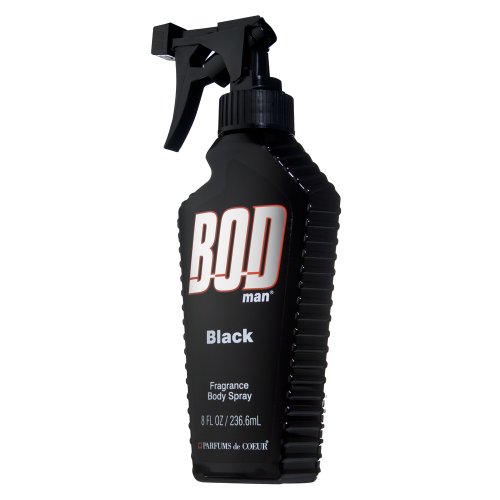 PARFUMS DE COEUR BOD Man Black 8z Bdy Spry - 8oz thumbnail images Thumbnail image of Mens Body Spray
