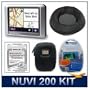 Garmin nuvi 200 Portable GPS Total Peace of mind kit w/ Nav-Mat