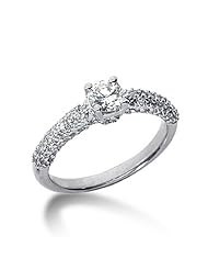 1.15ctw Diamond Engagement Rings Antique Style G/SI-1-1999 SPECIA