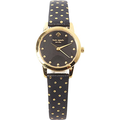 kate spade new york Women's 1YRU0890 Mini Metro Analog Display Japanese Quartz Black Watch