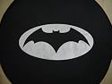 Batman Black Denim Tire Cover 4 Wrangler Liberty Disco
