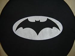 Batman - SpareCover&reg; Brawny Series - Black Denim Tire Cover 4 Wrangler Liberty Disco