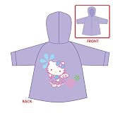 Sanrio Hello Kitty Girl's Purple Rain Slicker Size Small 2/3, Medium 4/5 and Large 6/7