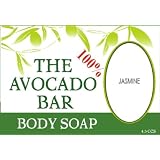 Ah-vo 100% Avocado Bar Moisturizing Body Soap - Jasmine