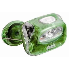 Petzl E98 PP ZIPKA PLUS� Headlamp, Pistachio