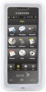 Silicone Cover - Samsung Instinct M800 - Clear