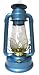 V&O 310-80061 Supreme Brass Trim Oil Lantern Blue