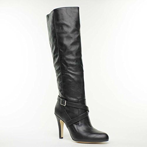 International Concepts Women's Thalia Tall Round Toe Boots in Black Size 10