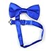 TopTie Mens Formal Solid Royal Blue Satin Bow Tie