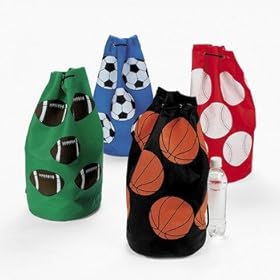  Sport Ball Drawstring Bags - Bags, Wallets & Totes & Drawstring Bags