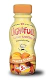 Lightfull Peachy Cream Satiety Smoothie 8.5 oz. Case of 12