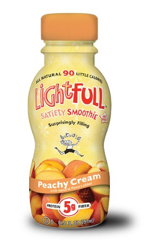 Lightfull Peachy Cream Satiety Smoothie 8.5 oz. Case of 12