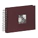 Hama 24 x 17/ 50 cm Fine Art Spiral Album, Burgundy