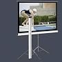 Elite Screens Tripod Portable Projection Screen, 1:1 Aspect Ratio-85in (Max White)