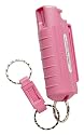 SABRE Compact Pepper Spray with Pink Key Case - Supports National Breast Cancer Foundation