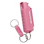 SABRE Compact Pepper Spray with Pink Key Case - Supports National Breast Cancer Foundation