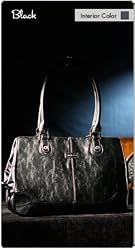 Namaste Black Monroe Handbag Shoulder Bag Tote