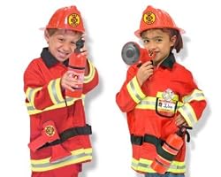Melissa & Doug Fire Chief Role Play Costume Set
