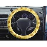 ハンドルカバー R42 リラックマ カー用品 イエロー