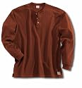 Carhartt Men's Work Shirt Long Sleeve Henley Large K200