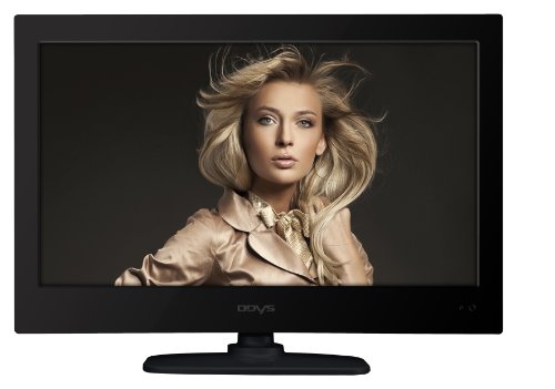 Odys Base 16 39,6 cm (15,6 Zoll) LED-Backlight-Fernseher, Energieeffizienzklasse A (HD-Ready, DVB-T, Hotelmode, 12 Volt-Anschluss) schwarz