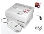 Porte-Cl� Siffleur Fut� avec LED - Touve Clef Malin Keyfinder - Gadget pour T�tes en L'Air - BLANC